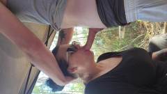 Deep Throat MYLF: Açık havada sert oral seks gizleniyor