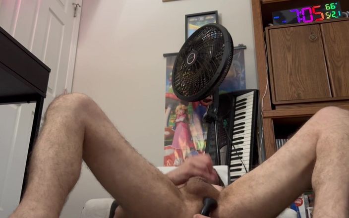 Jay Queb: Jävla mig själv med prostatamassageraren, jacking off och närbild cumshot