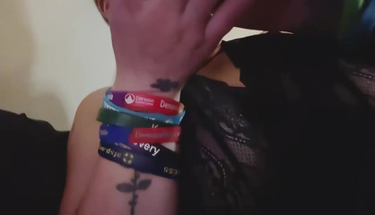 Thekookiejar: Impiannya untuk mengongkek kote hitam besar akhirnya memancut benar