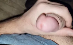 Hård kuk solo sperma kollektion