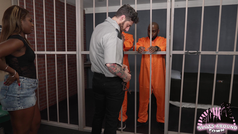 Sluts Around Town: Conjugal Visit in Prison Turns Into Hot Wife Cucking
