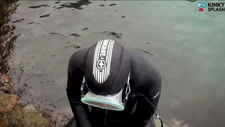 UKCuteGirl Lucy Lauren: Dive Mask Tease - Stroke to My Underwater Eyes