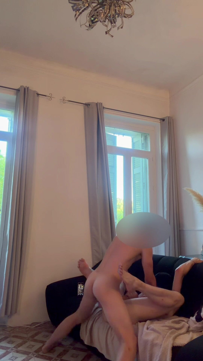Gabriel Loma: His Cock Smashes My Ass and Makes the Sofa Back...