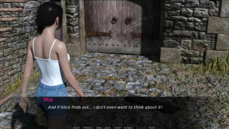 Visual Novels: Pine falls part 15