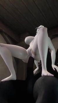 Mage si cewek hot lagi asik ngentot kontol minotaur | Warcraft Hentai
