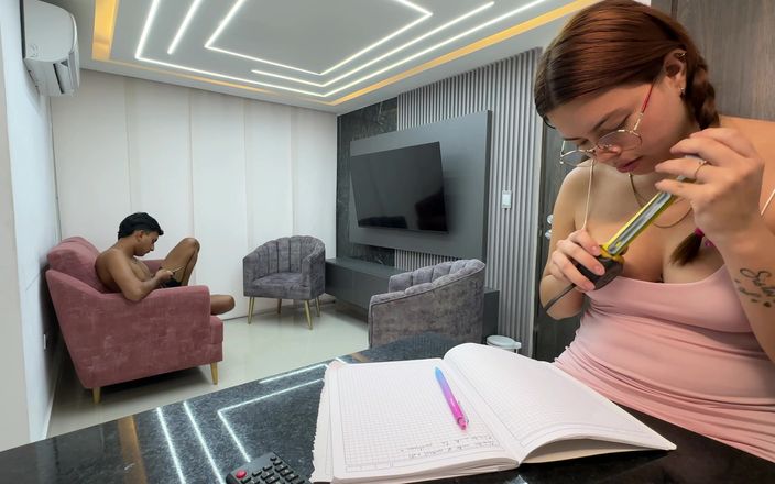 LILY_PUP: Curious Redhead Big Ass Stepsister Asks Me To Measure My...