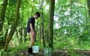 Idmir Sugary: Balls Stretching Outdoor with Bucket Filled with Water and Jerk...