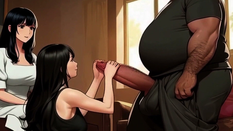 Spicy Toons: Korean Stepmom &amp; Stepdaughter Learn to Share