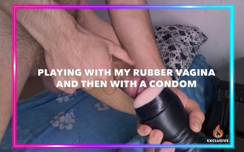 Isak pervert: Chơi với âm đạo cao su của tôi và sau đó với bao...