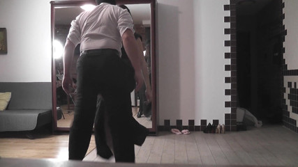 Homemade ballbusting: Ballbusting cepat sebelum pergi ke bola masquerade
