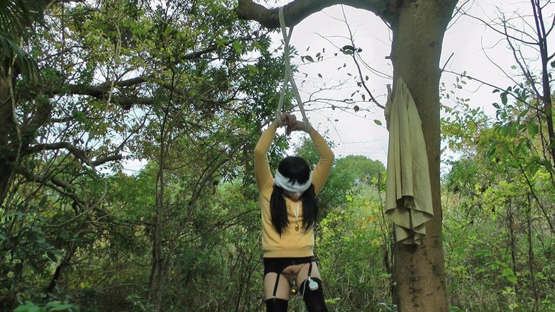 megu2002: Instrucțiuni de la instructorul nr. 28 Funie suspendată, restricție lăsată în aer...