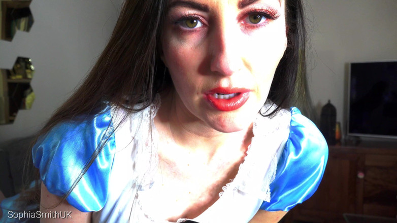 SophiaSmithUK: Umilire cu masturbare de Alice În spunkerland
