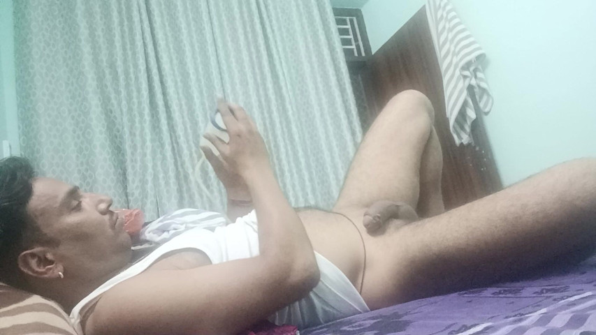 Indian Desi Police Officer Stepuncle Enjoy New Experience and Experiment (Indian Desi Man)