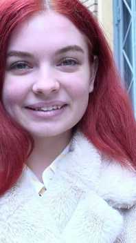 GERMAN SCOUT - rothaariges kleines teenie miss Olivia beim casting-fick