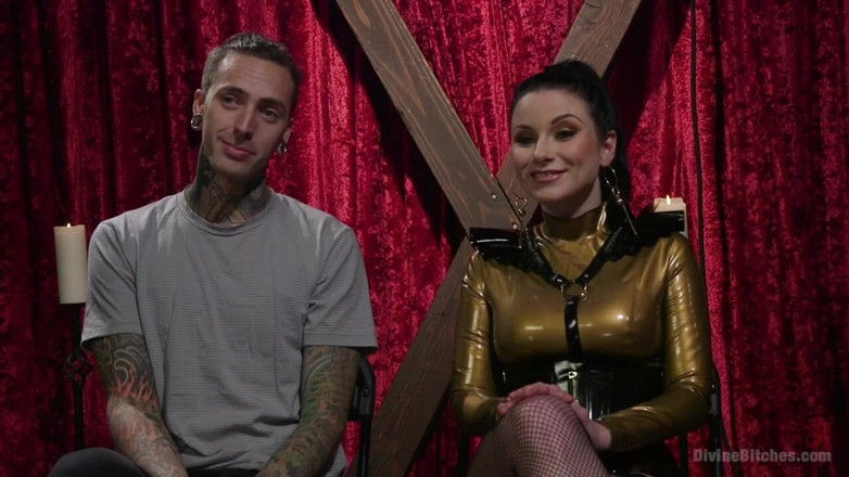 Divine Bitches by Kink: Disobedient Masturbating Slave Punished and Fucked with a Fat Cock