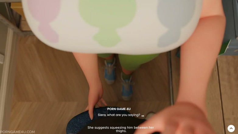 PORN GAME 4U: 수납실 만남: Siera의 쪼이는 레깅스 허벅지 - 맨션 데이즈 - 4부 - Brim - 포르노 게임 4u