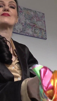 Saténový fetiš: Sexy masturbace hra, Mrdka na mojí sukni, Lady Victoria Valente