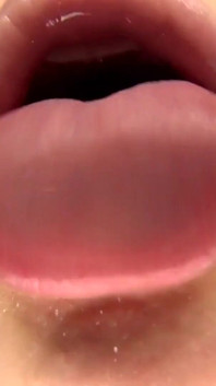 Ena's Sensual Snake Tongue: a Virtual Kiss Experience