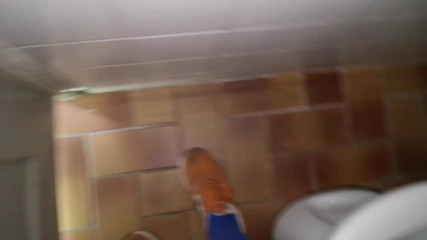Monster_Meat_: Wanking in public toilet part 2