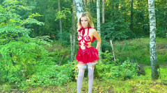 Vasya Sylvia: Little Red Riding Hood's Adventure in the Forest - Pussy Destruction -...