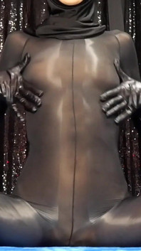 Worshipping My Encased Tits