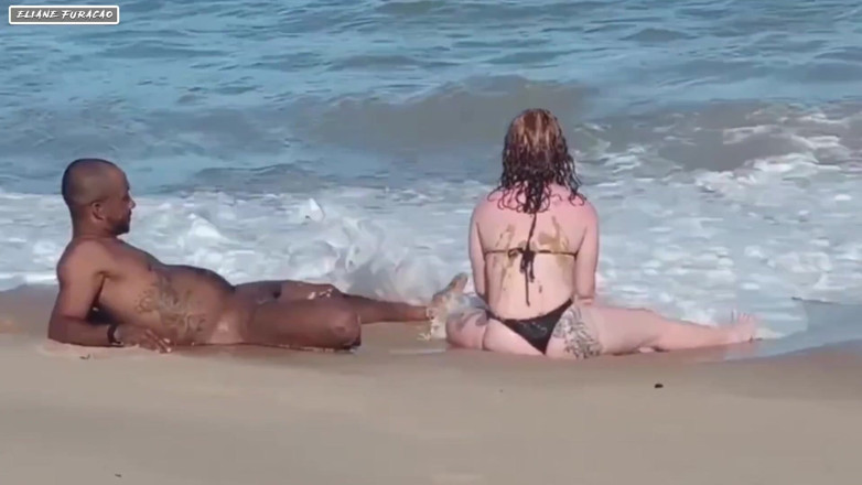 Eliane Furacao: Fomos Em Praia De Nudismo Quando Vimos O Negao Ficamos...