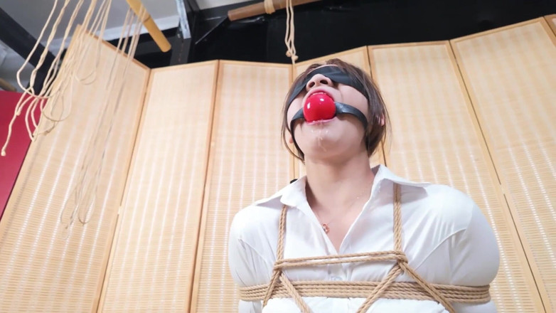 Aisan girl bondage: Xr31- офісна леді в ротбол