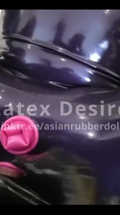 Mistress also wanted to see how the other two holes are gonna look (Rubberdoll ruby) Mistress also wanted to see how the other two holes are gonna look (Rubberdoll ruby)