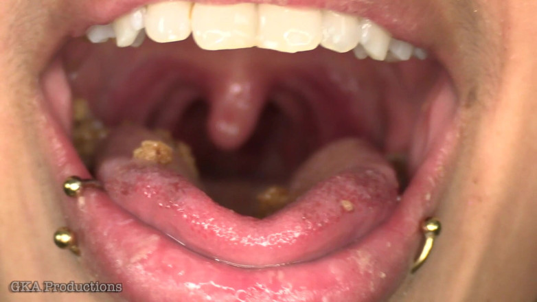 Ginary's Kinky Productions: Remy Mouth Tease Tiny Cracker Crumbs and Commands