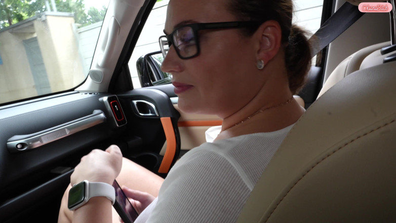 Oksana Katysheva: Slut Wife Sucks Huge Cock of a Stranger in the...
