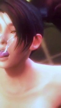 Žádostivá dívka dostane skupinový sex s gangstery - Hentai 3D 50