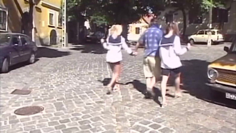 Bangora sluts: Blonde Mature Beauty Rides Hard Cock Outdoors