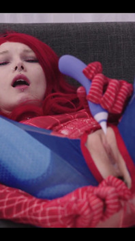 Spider Woman and Her Wet Needy Spider Holes. Thor's Hammer Cream