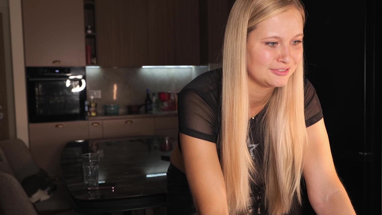 Stella Cardo: The Blonde Found Her Old Clothes and a Vibrator and...