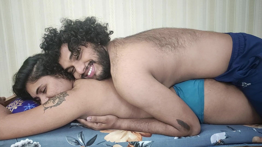 Skirt and T Shirt Removal Panty Only Romance with Hot Boobs Suck and Nipple Lick by Vaishnavy and Sharun Raj, Mallu Hot Boobs (Vaiga varun)