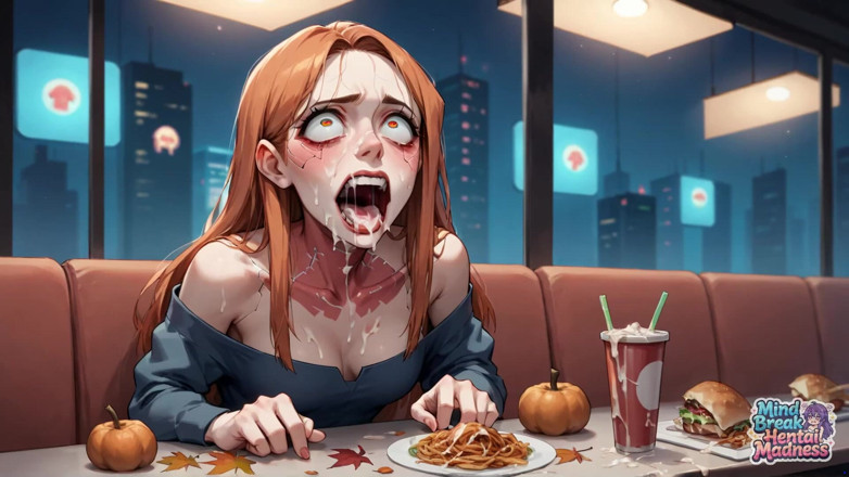 Mind Break Hentai Madness: Mind-blowing Diner Sex, Warm Crimson Faces with Utter Crimson Sheer...