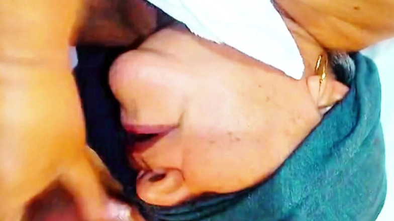Sofixxx: Filling Granny's Mouth with Cum