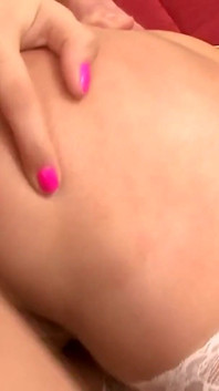 Moans Fill the Room as the Thick Blonde Spreads Her Big Booty Cheeks During Anal