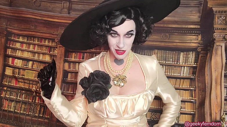 Geeky Femdom: Lady Dimitrescu World Wide JOI