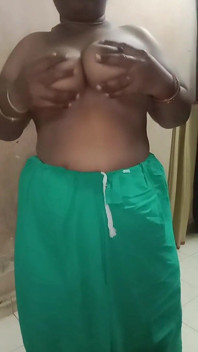 Tamil Woman Pretends to Take off Her Clothes in Front of Her Husband