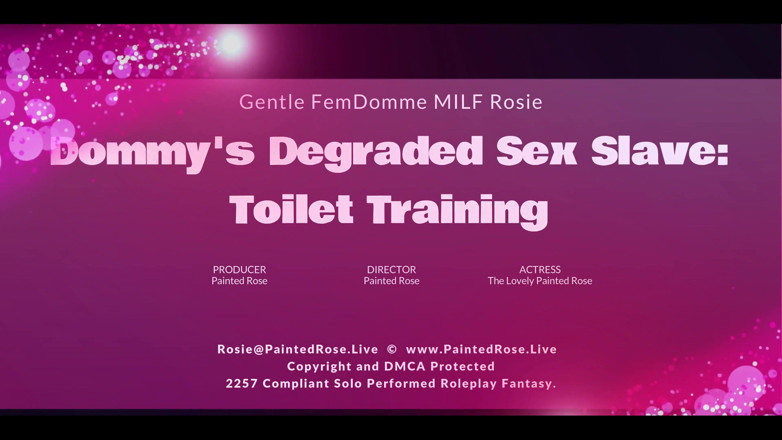 PaintedRose Taboo Femdom Fetish MILF: Dommy's Degraded Sex Slave