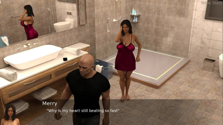 Dirty GamesXxX: Progetto moglie calda: sexy milf bloccata sotto la doccia- ep 18