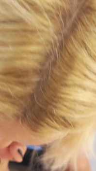Horny Blonde Slut Fucked at the Open Window!!