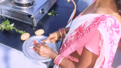 YourAnitha: Bini kampung India berkongkek gaya doggy buatan sendiri