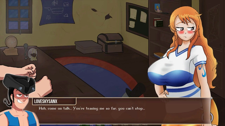 LoveSkySan69Real: Un pezzo - Allenatore pirata parte 5 le mutandine di Nami arrapato...