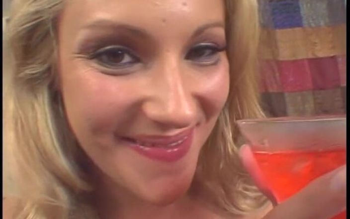 Cumming Soon: Naughty Blonde Beauty Samantha Ryan Spits Full Mouth of Cum...