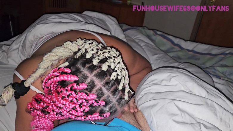 Funhousewife69: Auf einer Kreuzfahrt, ihn komplett auf den Bahamas schlucken