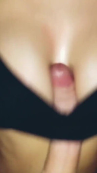 Her Juicy Tits Empty His Balls