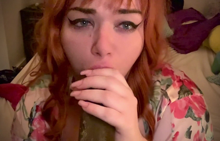 LexxiBakk: Ginger bbc scopata in faccia per il patrigno