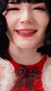 Neko Girl with Short Hair and Unshaved Pussy Is Happy to Fuck and Get Cum in Her Mouth on Christmas